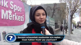 Savaşın ortasındaki mazlumlar için neden insan hakları dernekleri hiçbir şey yapmıyor?