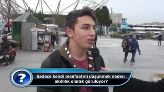 Sadece kendi menfaatini düşünmek neden akıllılık olarak görülüyor?