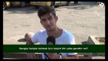 Sevgiyi kalpte tutmak için büyük bir çaba gerekir mi? (İzleyici sorusu)