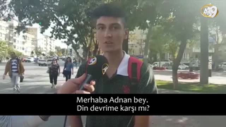 Din devrime karşı mı? (İzleyici sorusu)