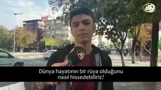 Dünyanın rüya olduğunu nasıl hissedebiliriz? (İzleyici sorusu)