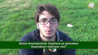 İngiltere'ye gitmeden neden kaymakam olunamıyor. (İzleyici sorusu)