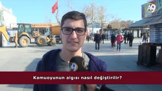 Kamuoyunun algısı nasıl değiştirilebilir?